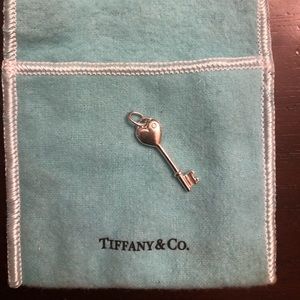 Tiffany & Co Heart Key w/ Diamond.
